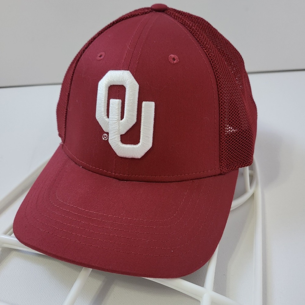 OU Oklahoma Unversity Sooners Nike One Size Red Ball Cap Fitted Baseball Hat